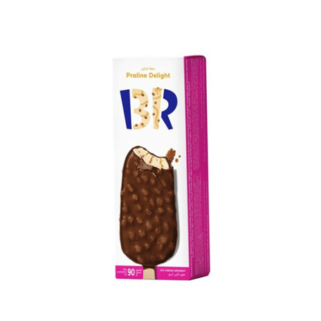 Baskin Robbin Praline Delight Stick Bar 90Ml