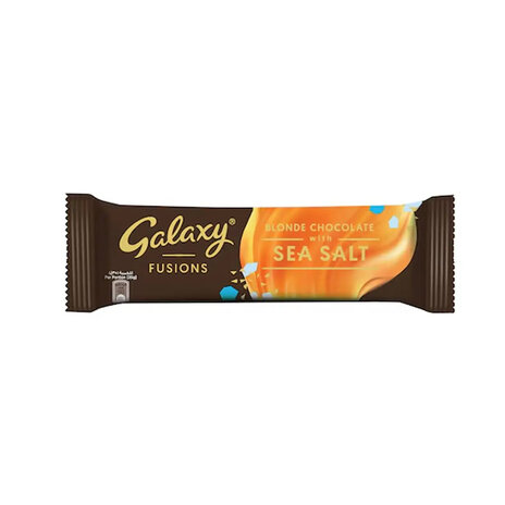 Galaxy Fusion Blonde Chocolate Seasalt 35Gm