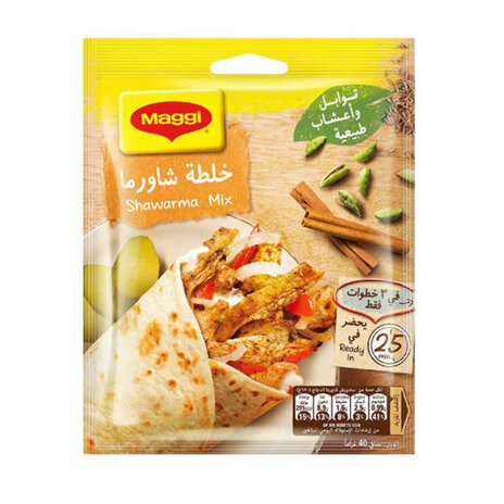 Maggi Chicken Shawarma Mix 40Gm