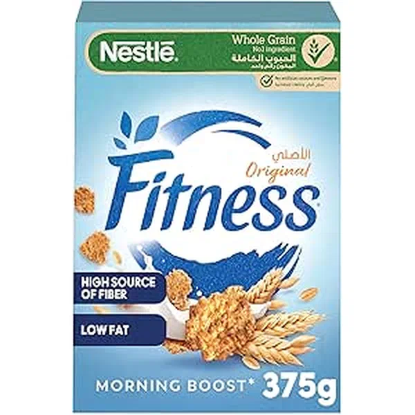 NESTLE FITNESS ORIGINAL WHOLE GRAIN CEREAL FLAKES 375G
