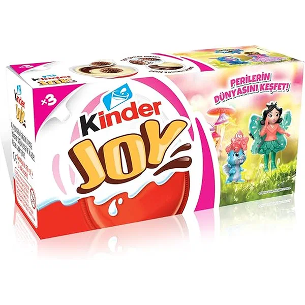 KINDER JOY T1 GIRL EDITION CHOCOLATE EGG WITH TOY 20G