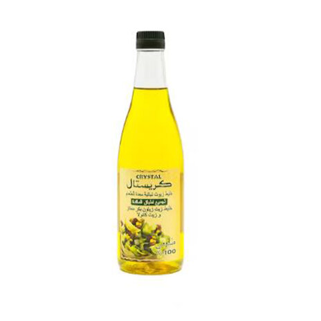 Crystal Olive Oil Bottle 500 Ml