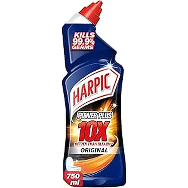 HARPIC POWER PLUS 10X MAX FRESH SCENT TOILET CLEANING LIQUID 750ML