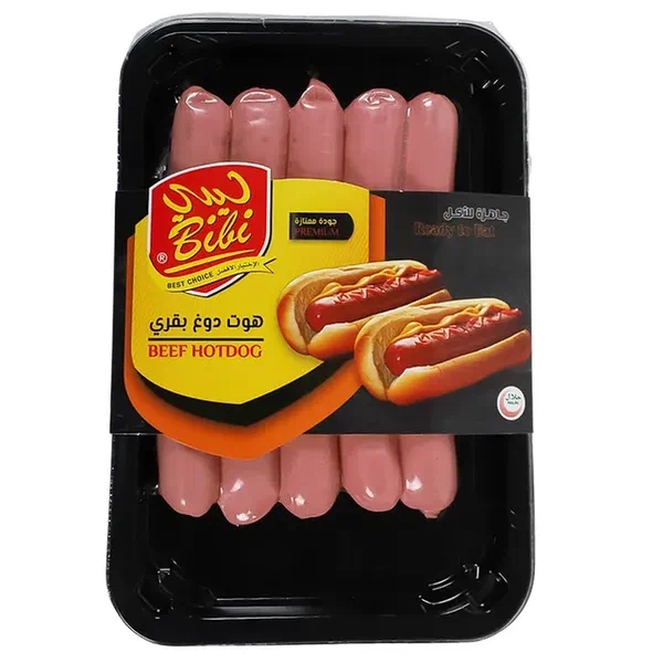 BIBI READY-TO-EAT BEEF HOT DOGS QUICK SNACK 360G