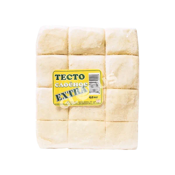 Тесто Ice Queen Экстра слоеное 800г