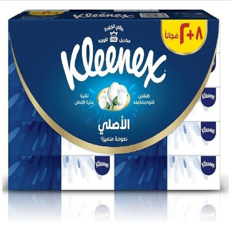 Kleenex F.Tissue 8+2 Vlue Pack
