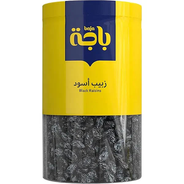 BAJA BLACK RAISINS CAN 260G - PREMIUM BLACK RAISINS IN CAN