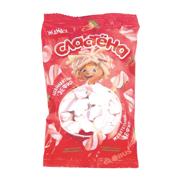 Зефир Сластена клубн мороженое 150г