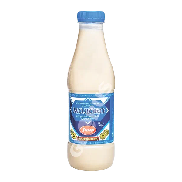 Сгущенка Ичня с сах. 8,5 % ТУ 900г п/б ЗМЖ
