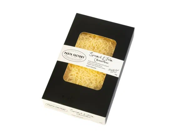 Pasta Factory Spinach Cannelloni 1kg (Frozen)