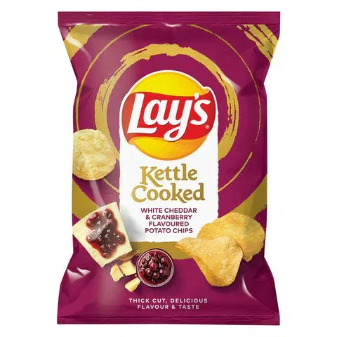 Lays White Cheddar & Cranberry 120g