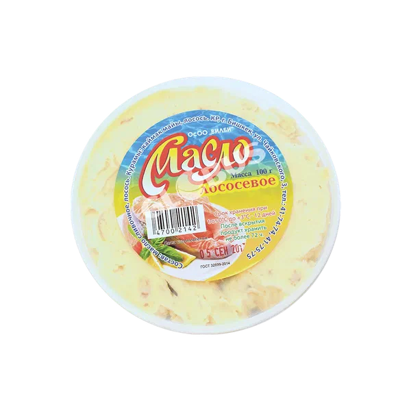 Масло Вилби лососевое 100г РЦ