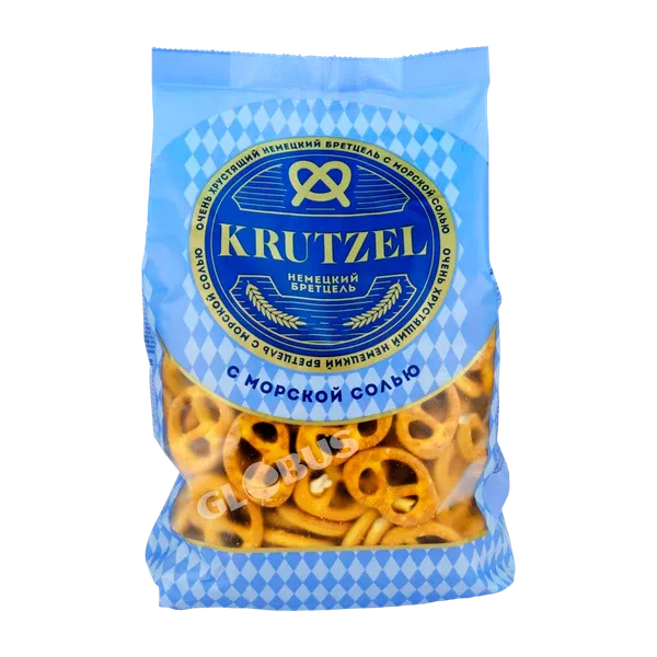 Krutzel крендельки бретцель туздуу крекер 250г