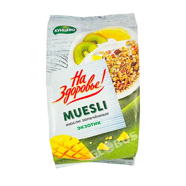 Мюсли На здоровье запечен экзотик 300г