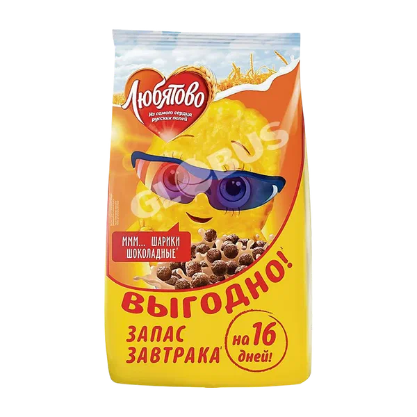 Любятово шокол.жугору шариктери 500г