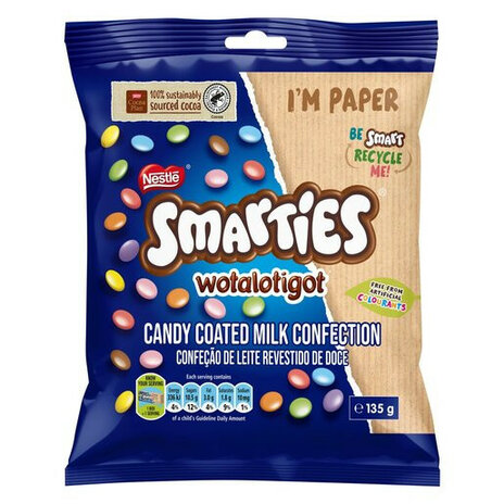 Smarties Mini Bag 135g