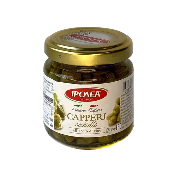 Каперсы Iposea конс. в уксусе 95г ст/б