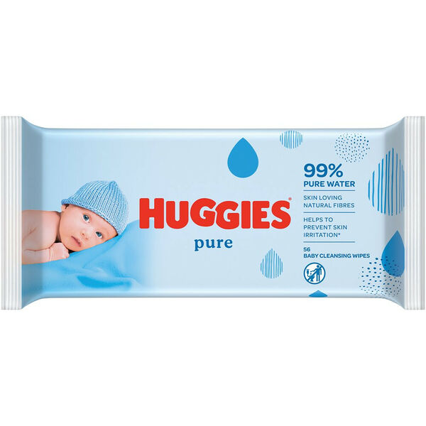 Huggies Pure Wipes 56's