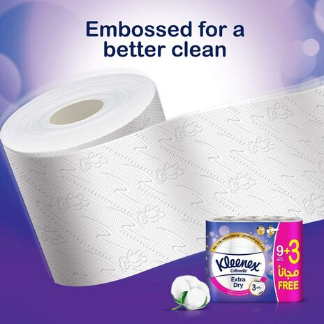 Kleenex Cottonle Extdryrls9+3F