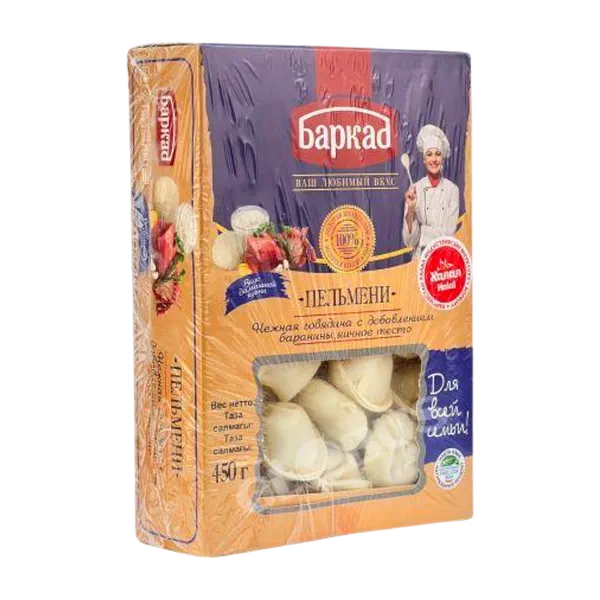 Баркад уй/кой этинен пельмени 450г
