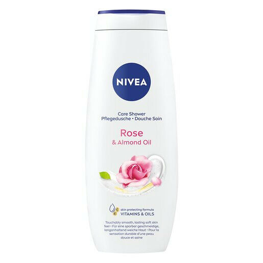 Nivea Shower Gel Rose & Almond Milk 500ml
