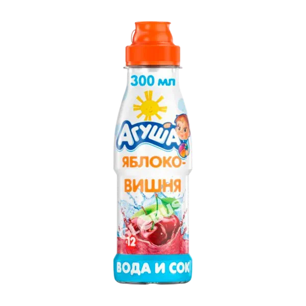 Агуша алма – алча ширелүү суусундугу 300мл пл/б