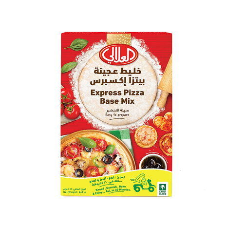 Al Alali Express Pizza Base Mix 468 Gm