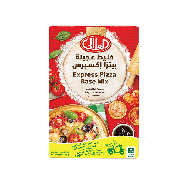 Al Alali Express Pizza Base Mix 468 Gm