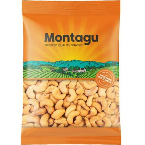 Montagu Roasted & Salted Cashews 50g