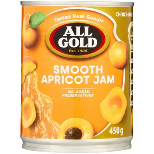 All Gold Apricot Jam 450g