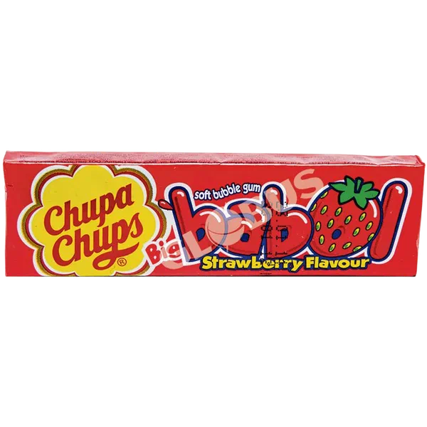 Жев. резинка Chupa Chups Bigbabol клубника 20г