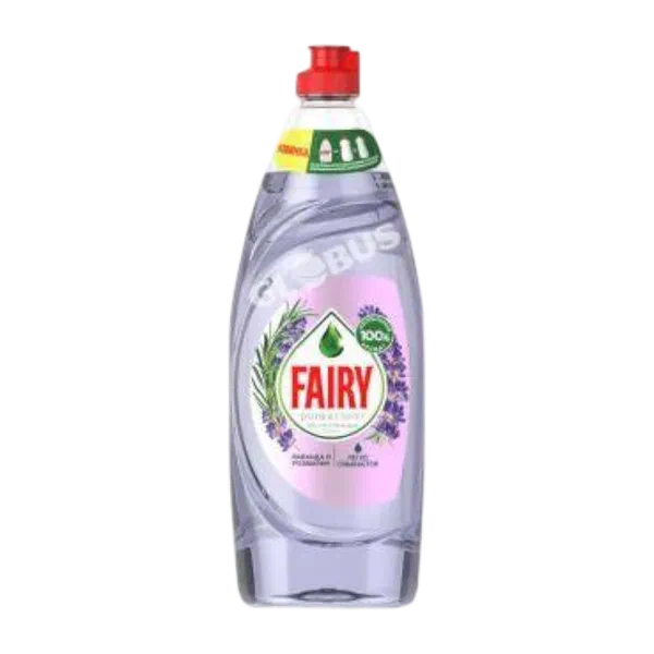 Средство д/мытья посуды P&G Fairy Pure&Clean лаван/розмарин 650мл