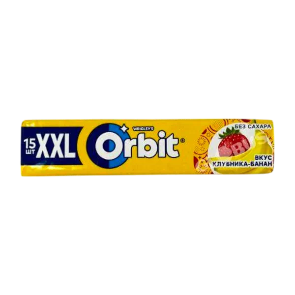 Жев. резинка Orbit Banana XXL 20,4г Wrigley's
