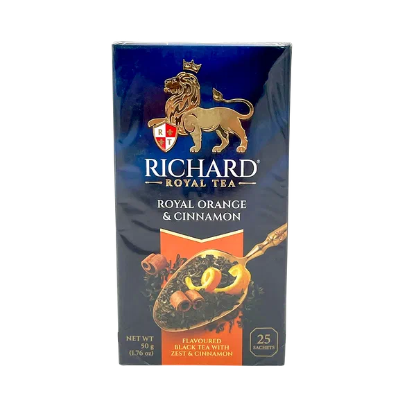 Richard Royal Orange&Cinnamon кара чайы 25пак