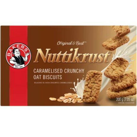 Bakers Nuttikrust 200g