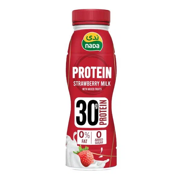 NADA PROTEIN STRAWBERRY FLAVORED LOW FAT MILK 320ML