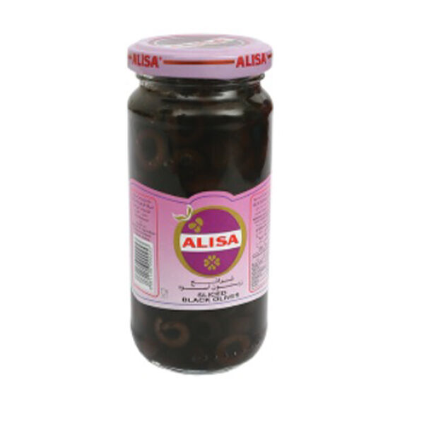 Alisa Black Sliced Olives 120 Gm