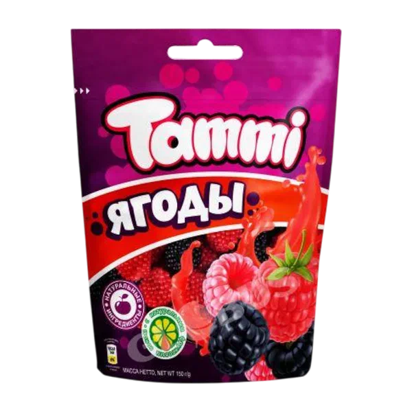 Мармелад Tammi жевательный ягоды 150г