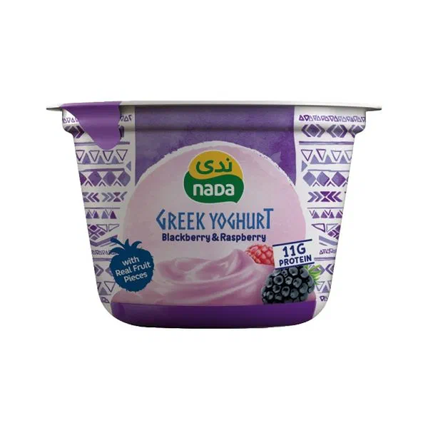 NADA DRINKABLE GREEK YOGURT BLACKBERRY AND RASPBERRY 330ML