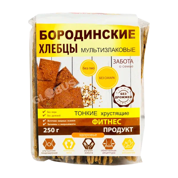 Хлебцы Fit Bread бородинские 200г Золотой колос