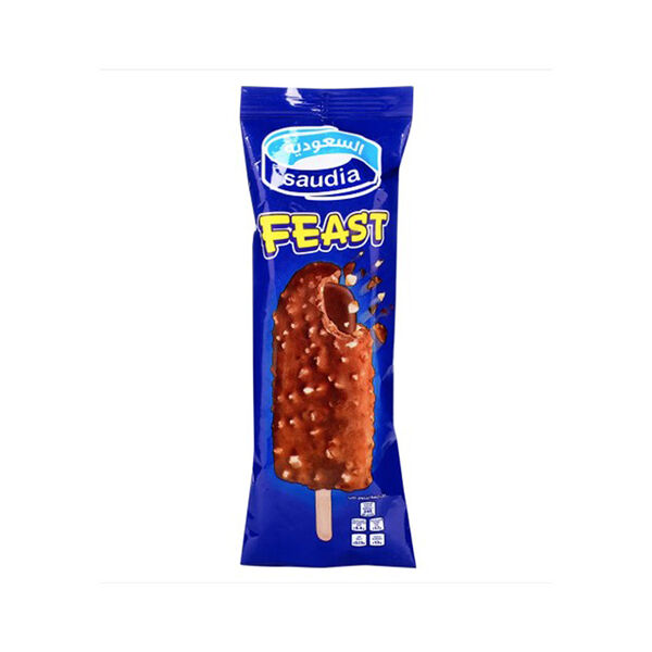 Saudia Premium Stick Feast Chocolate Ice Cream 80M