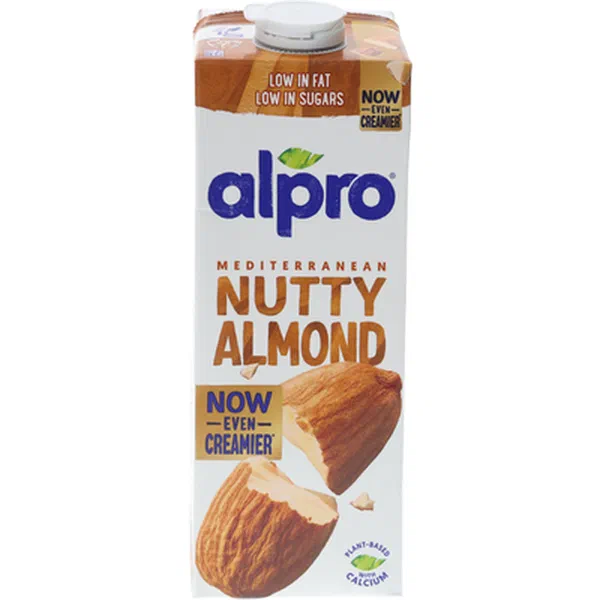 ALPRO ALMOND MILK ORIGINAL 1L - ORIGINAL ALMOND PLANT BASED MILK