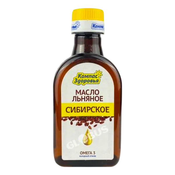 Масло льняное Сибирское 200мл