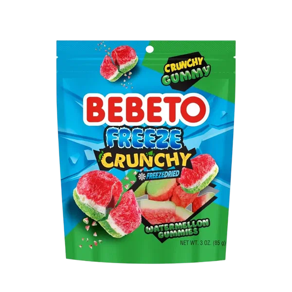 Мармелад Bebeto Freeze Crunchy суб.со вкусом арбуза 35г