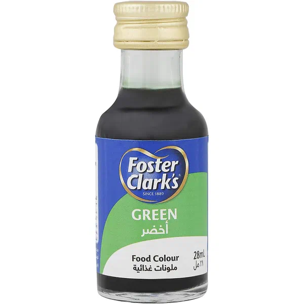 FOSTER CLARK’S GREEN FOOD COLORING HIGH-INTENSITY LIQUID 28ML