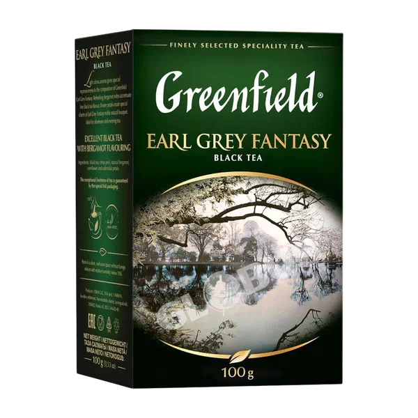 Чай Greenfield Earl grey лист 100г