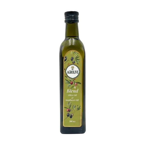 Agrolive  Blend зайтун майы күнкарама майы м/н 500мл ст/б