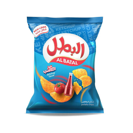 Al Batal Chips Ketchup 110Gm