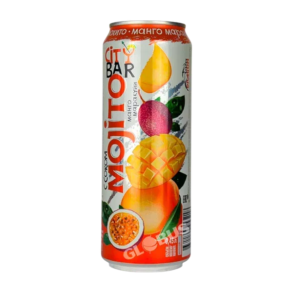 Mojito Fresh манго/маракуя газ суусундугу 0,45л ж/б