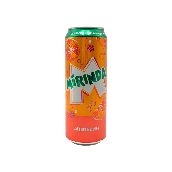 Напиток Mirinda газ 0,45л ж/б Узбекистан 24